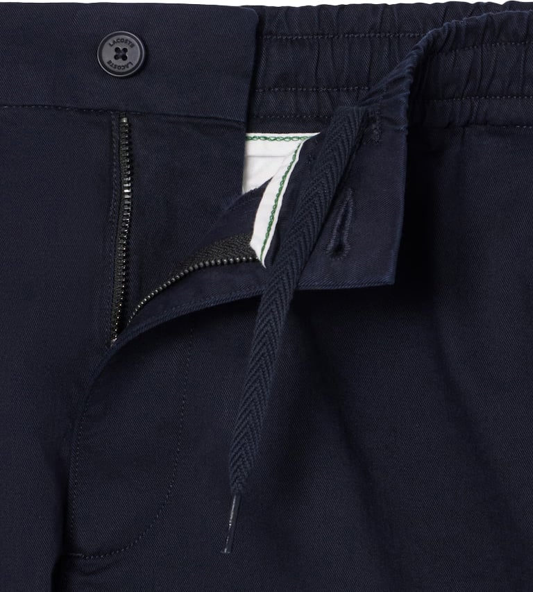 Lacoste bermuda dbl Blauw