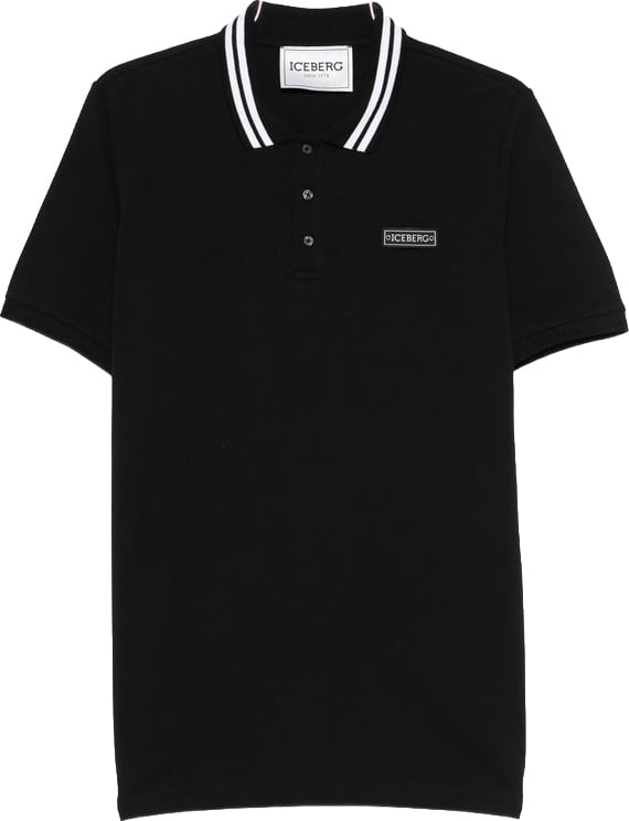 Iceberg Polo Black Zwart