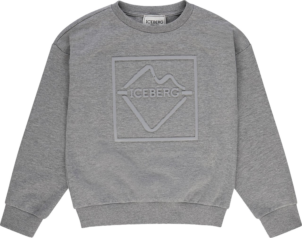 Iceberg Sweater melange Grijs