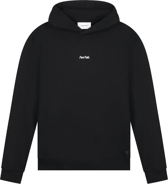 Pure Path Bold Emblem Hoodie black zwart Zwart
