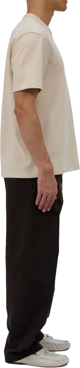 A.P.C. t-shirt beige logo Beige