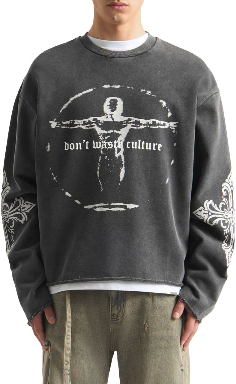 Don't Waste Culture Xavira Sweater Zwart