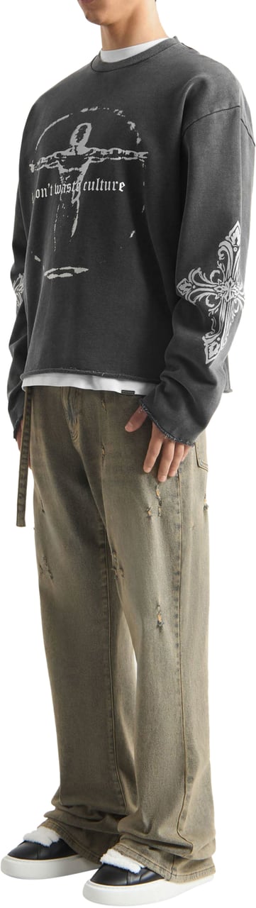 Don't Waste Culture Xavira Sweater Zwart