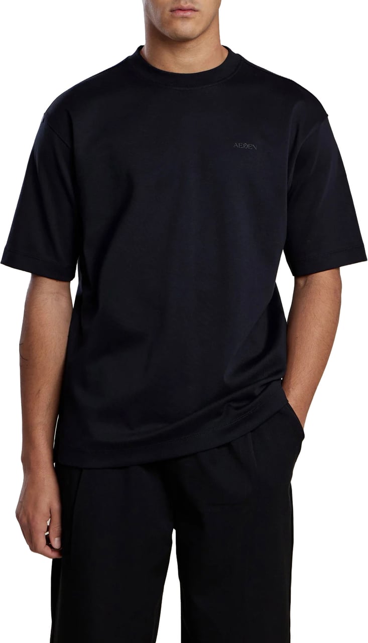 Aeden Juke Tee Black Zwart