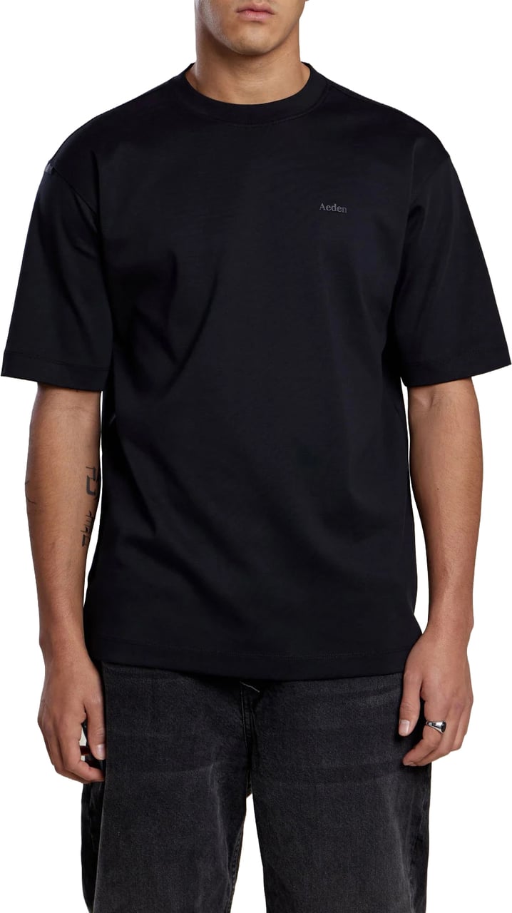 Aeden Orzian Tee Black Zwart