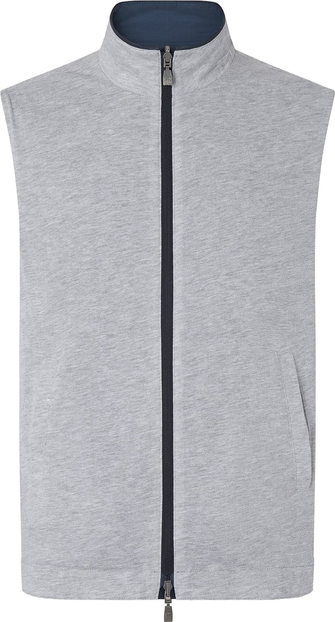 Corneliani bodywarmer reversible Blauw