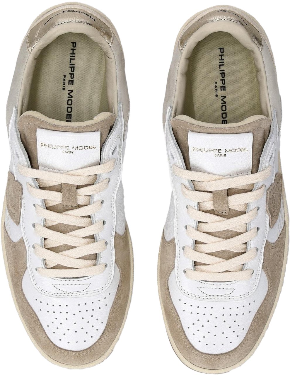 Philippe Model Sneakers White Wit