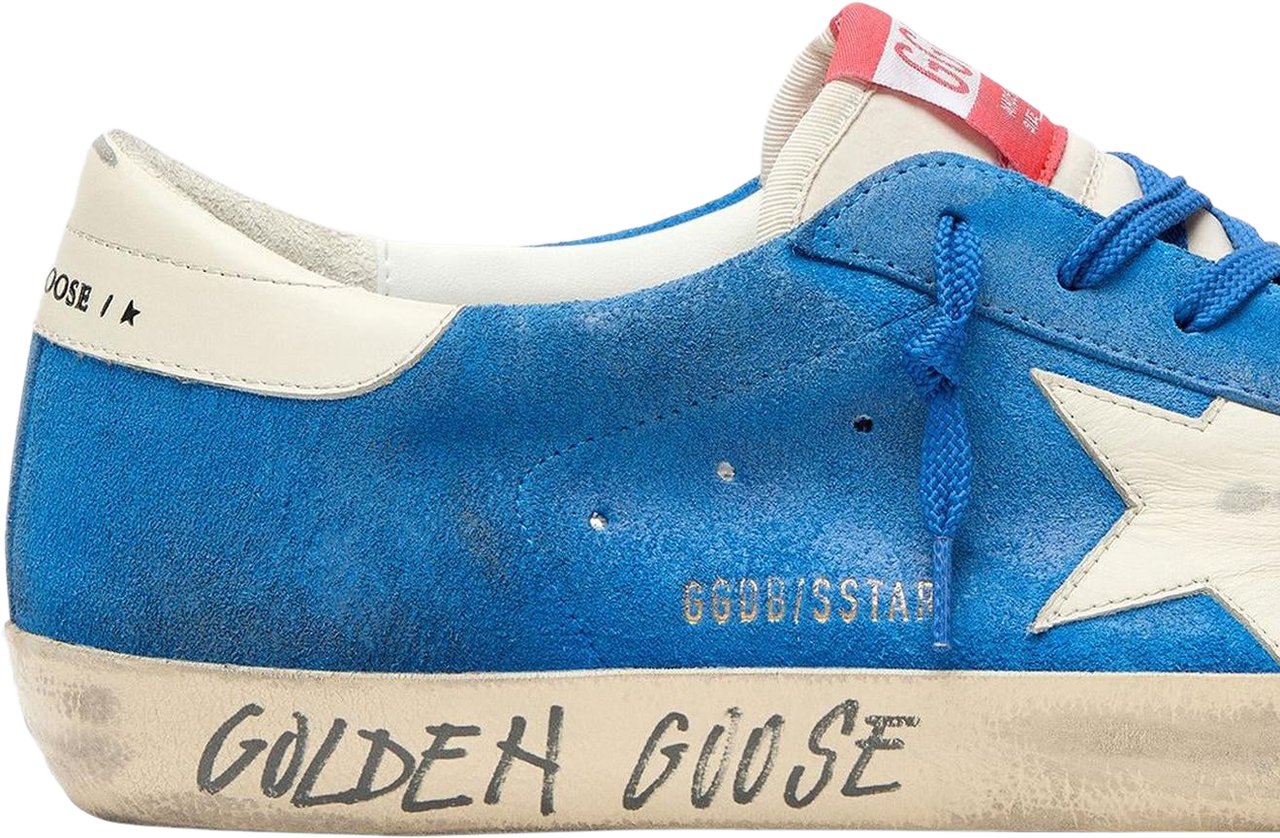 Golden Goose basket super star Blauw