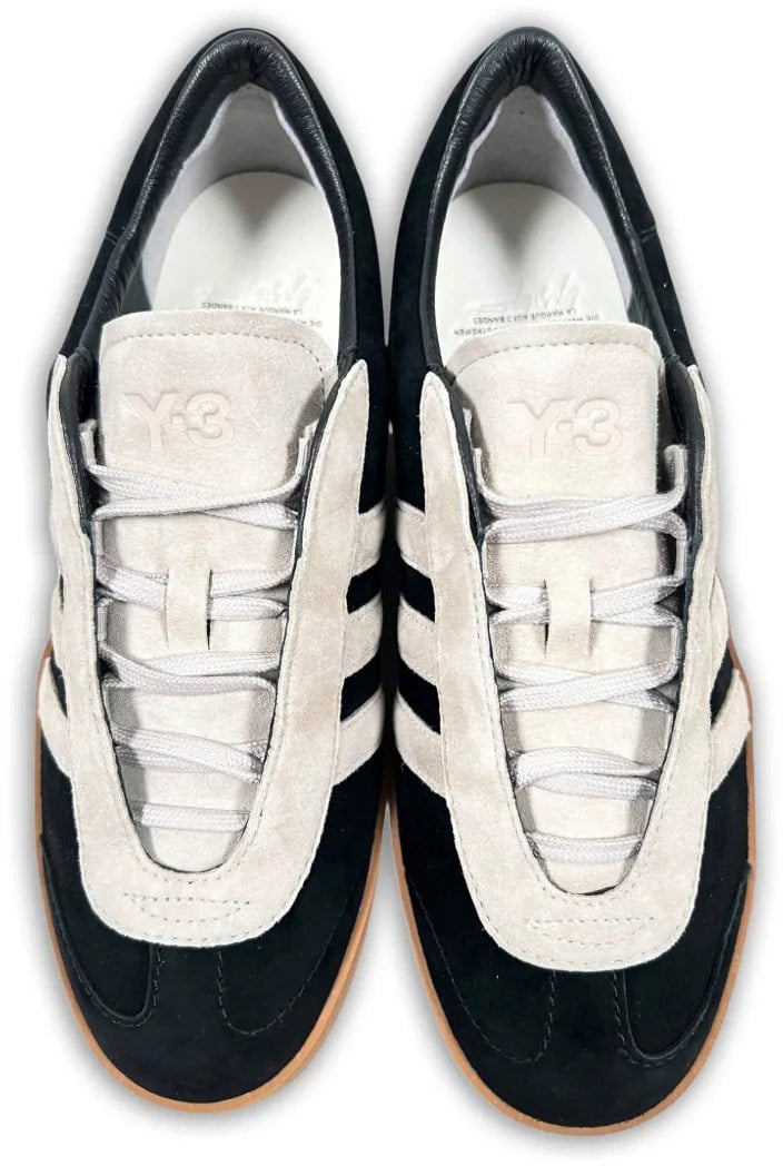 Y-3 basket adidas y 3 gazelle en daim noir homme Zwart