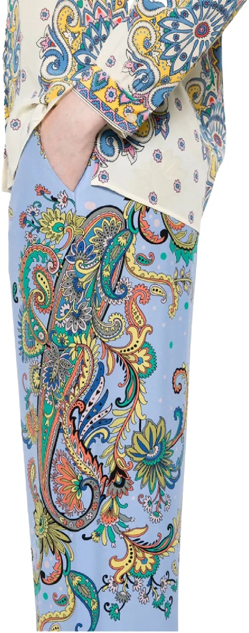 Etro Trousers Stampato Divers
