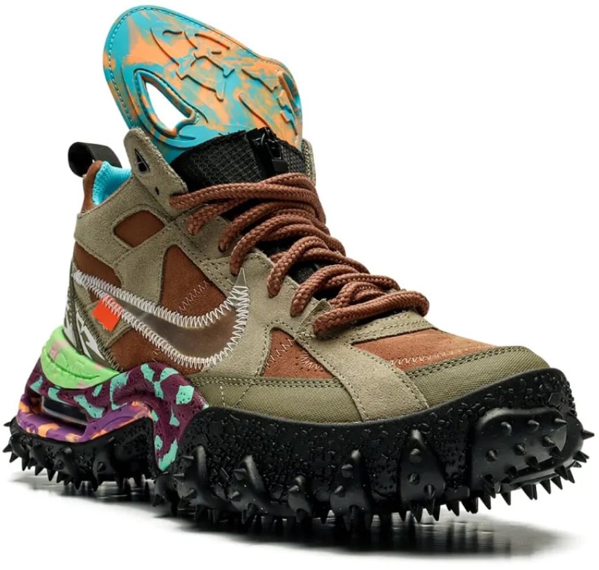 OFF-WHITE X Nike Air Terra Forma Sneakers Bruin