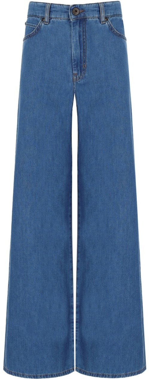 Max Mara Jeans Blue Blauw
