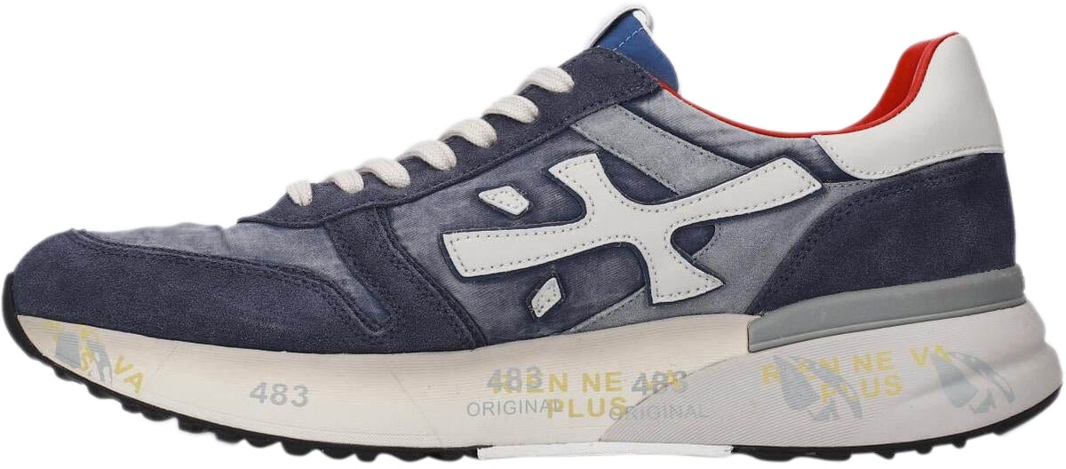 Premiata Heren Mick Blauw