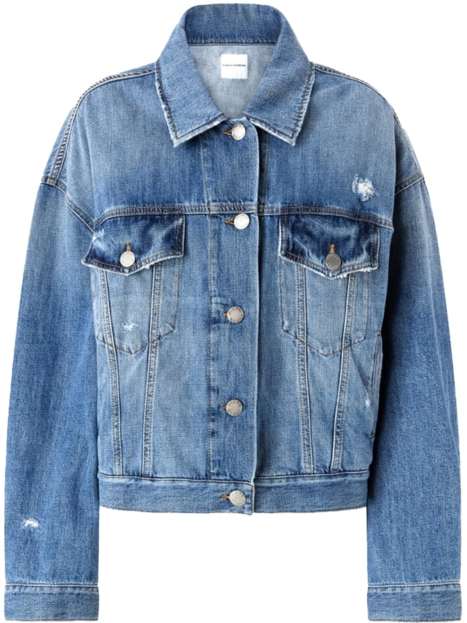 Pinko Denim jacket 'Gaborone' Blauw