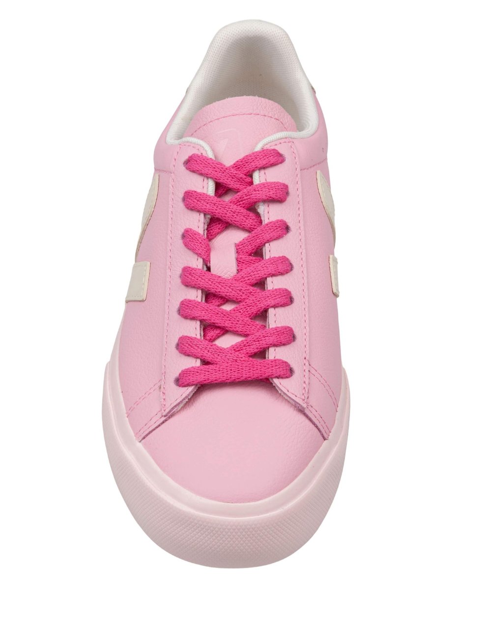 Veja Veja campo chrome-free leather sneakers in pink Divers