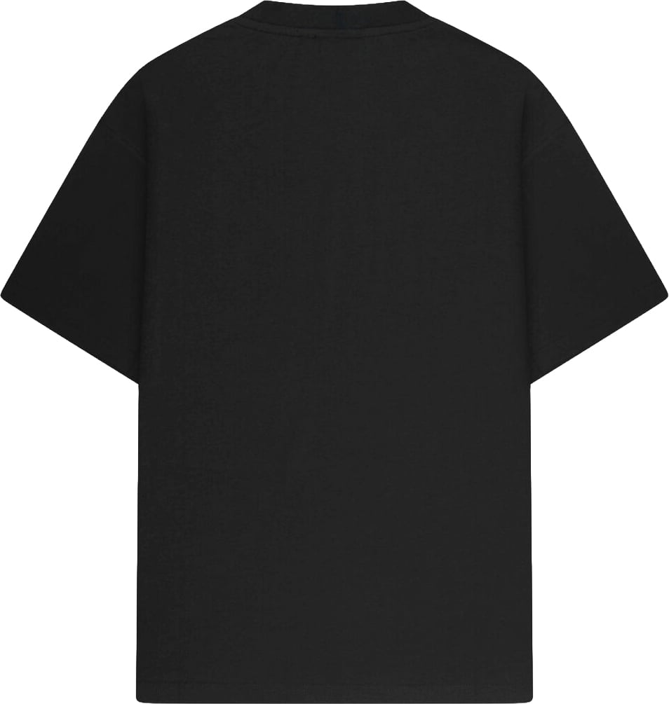 OFF THE PITCH X-Ray Loose Fit Tee Black Zwart