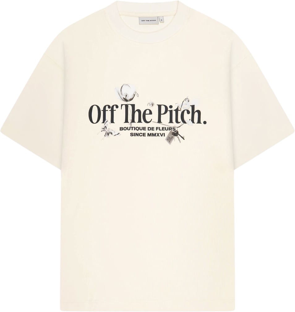 OFF THE PITCH X-Ray Loose Fit Tee Offwhite Wit