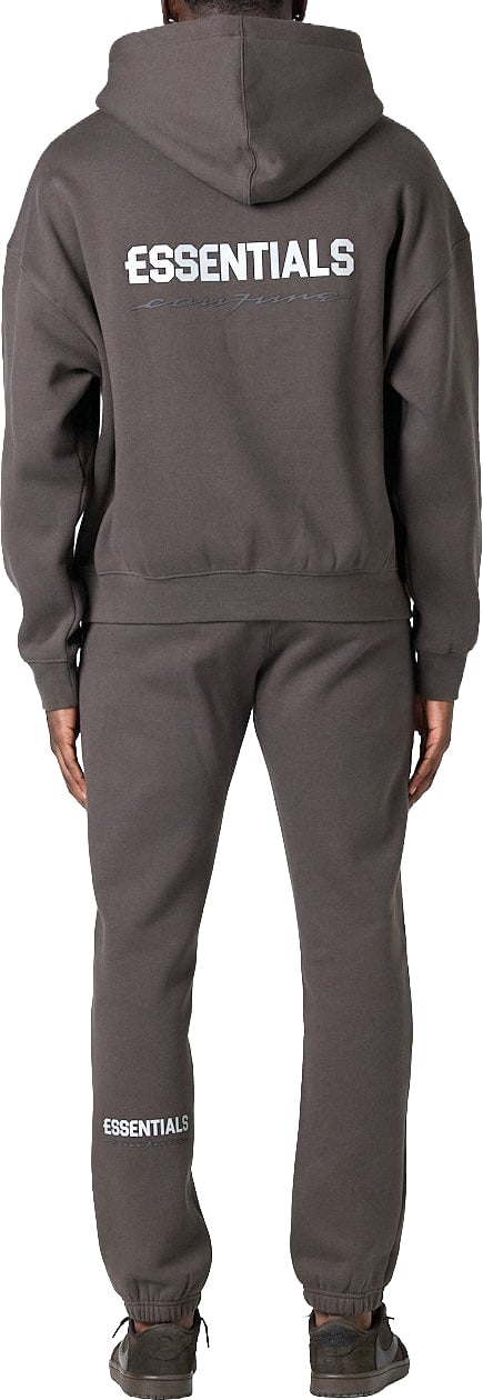 Cou7ure Essentials Rubber Tracksuit Dark Grey Grijs