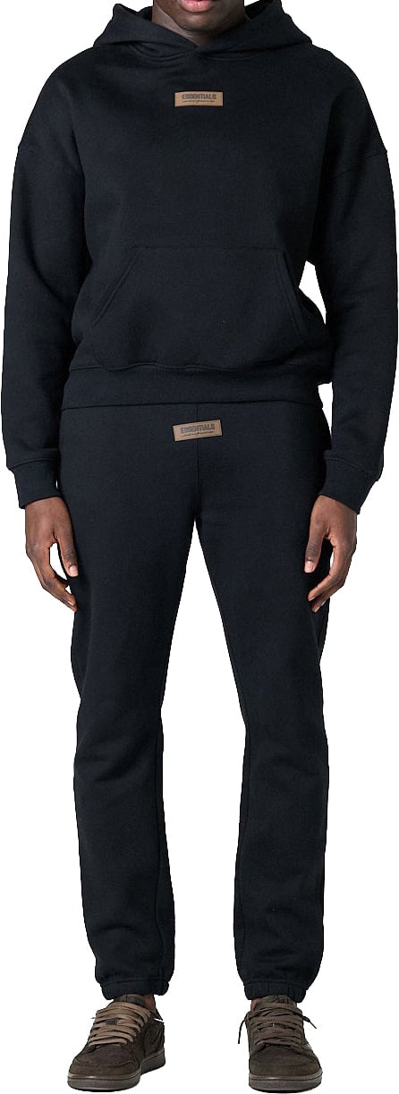 Cou7ure Essentials Rubber Tracksuit Black Zwart