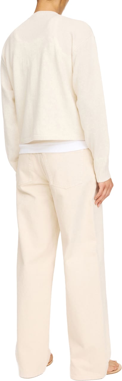 By Malene Birger Veronika wool cardigan Neutraal