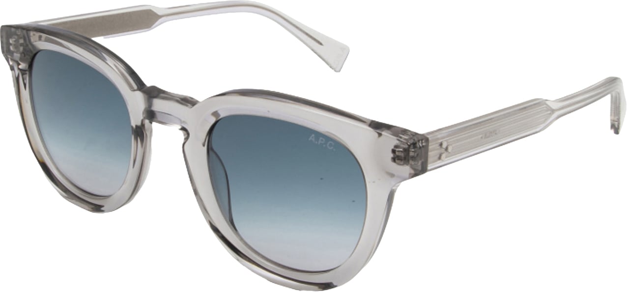 A.P.C. Zonnebril Les Lou doorzichtig grijs Grijs