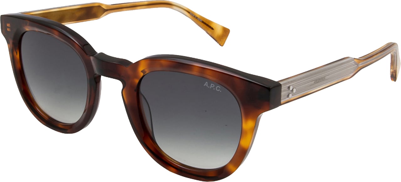 A.P.C. Zonnebril Les Lou bruin Bruin
