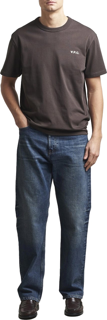 A.P.C. Boxy Fit Petit Vpc T-Shirt Ecru Bro Bruin