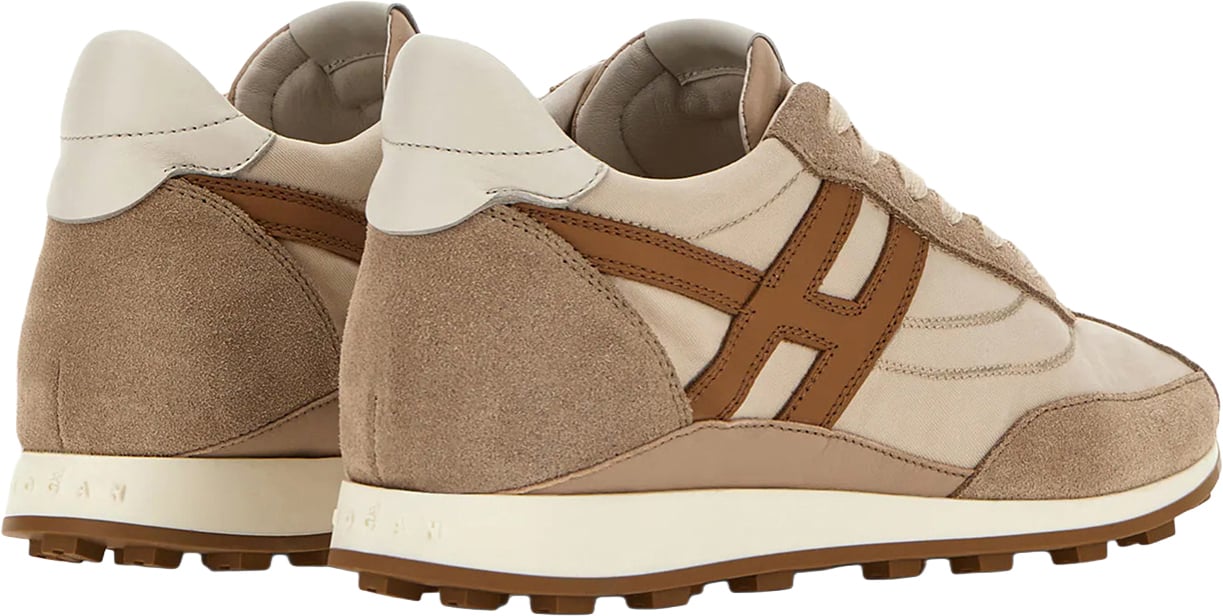 HOGAN Sneaker bruin/beige Bruin