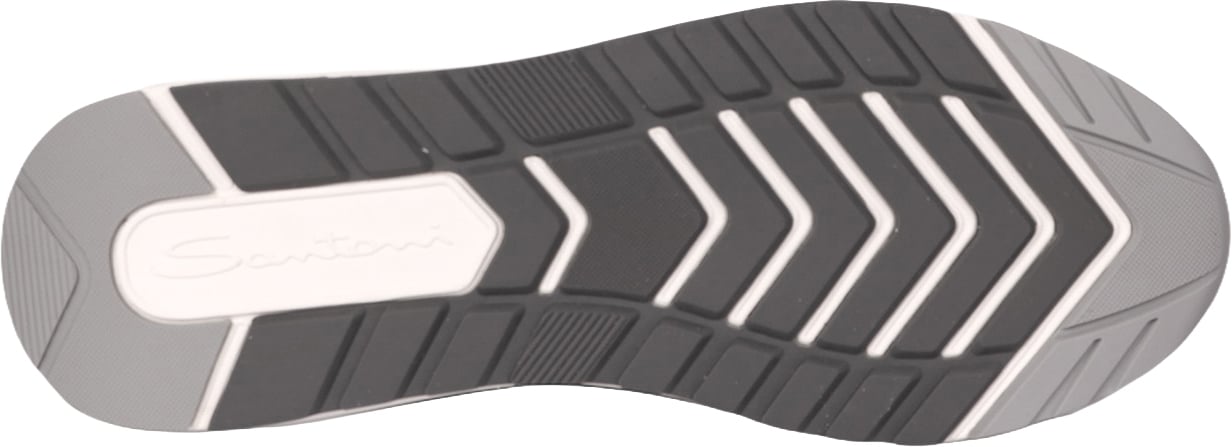 Santoni Sneaker grijs Grijs