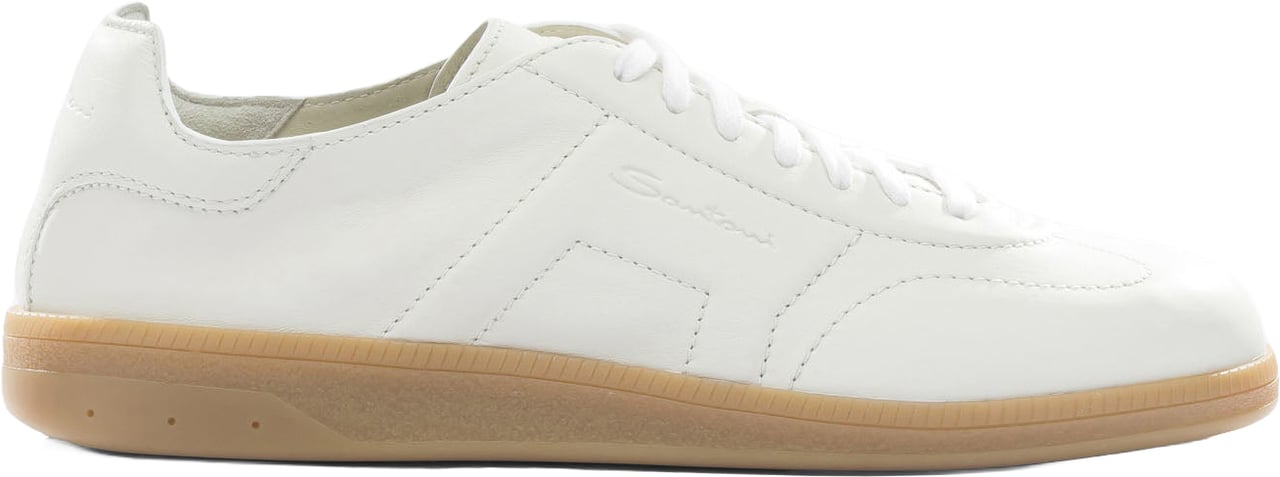 Santoni Oly sneaker Wit