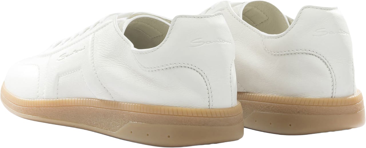 Santoni Oly sneaker Wit