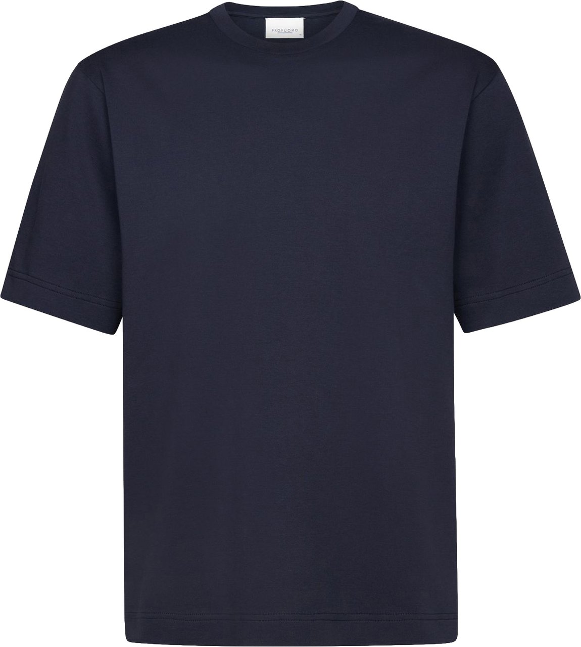 Profuomo t-shirt oversize blue Blauw