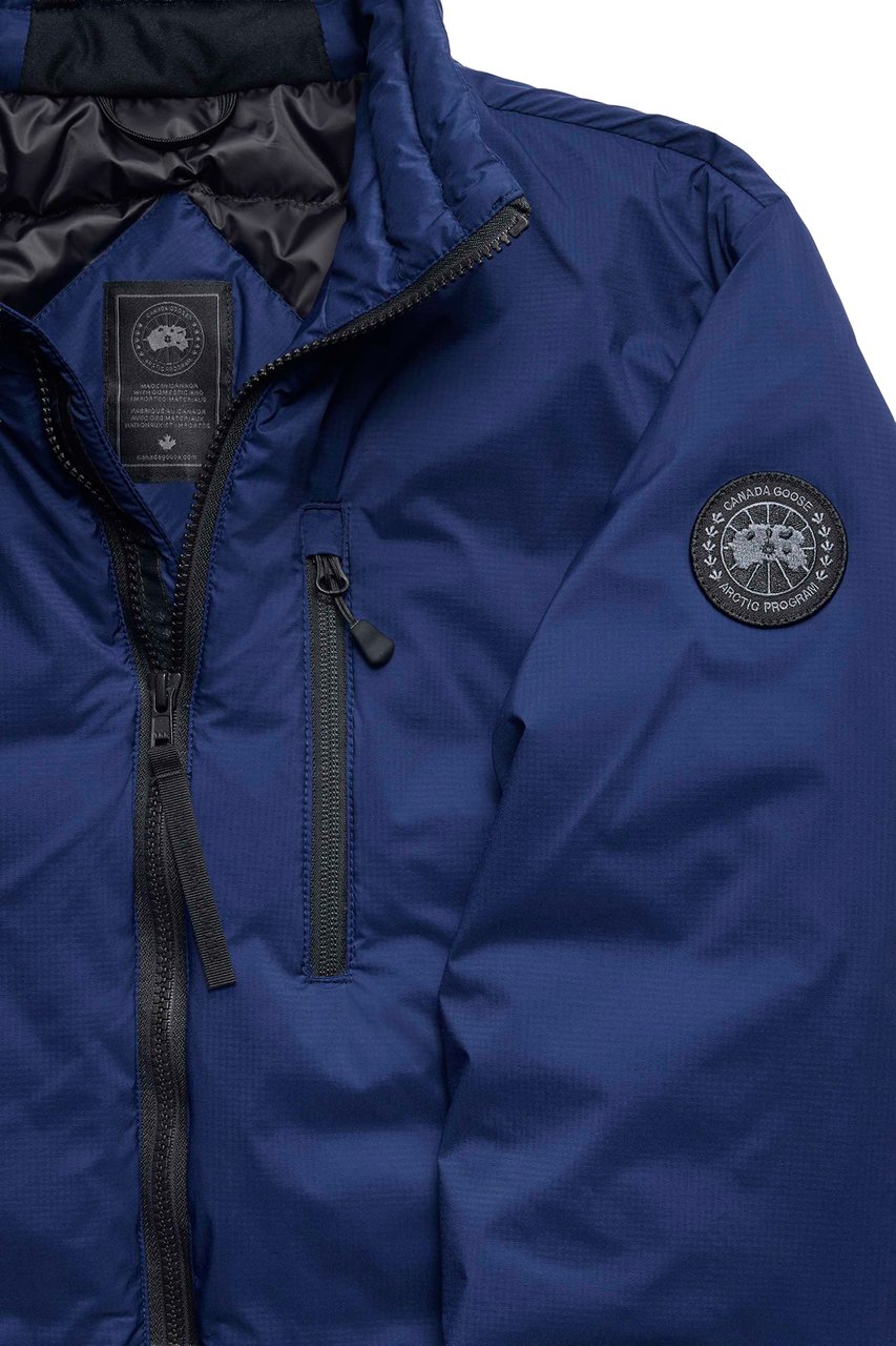 Canada Goose lodge jacket oxford navy Blauw