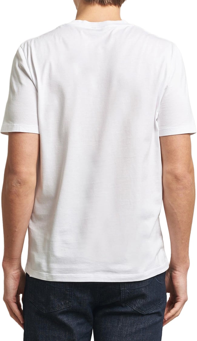 Jacob Cohen t-shirt wit logo Wit