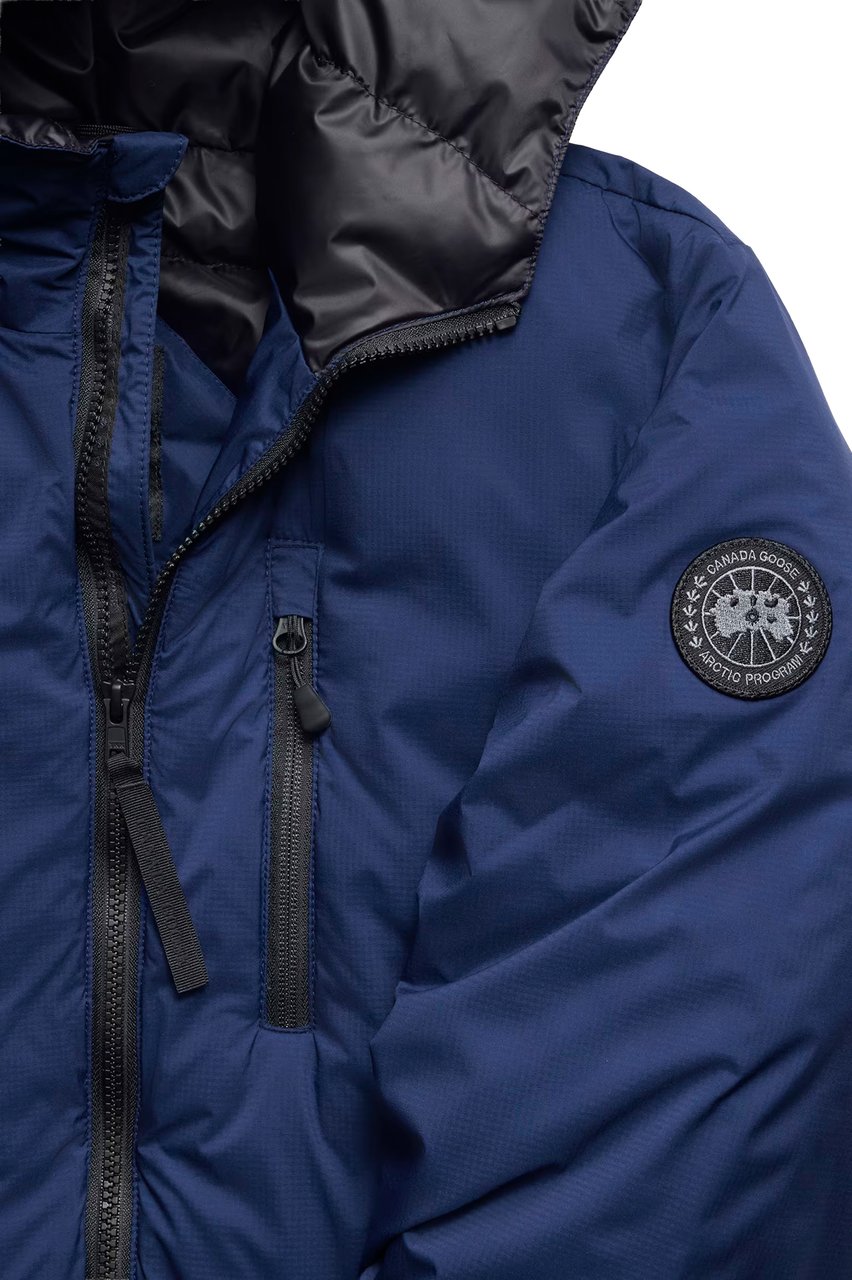 Canada Goose jas bic blauw lodge hoody Blauw