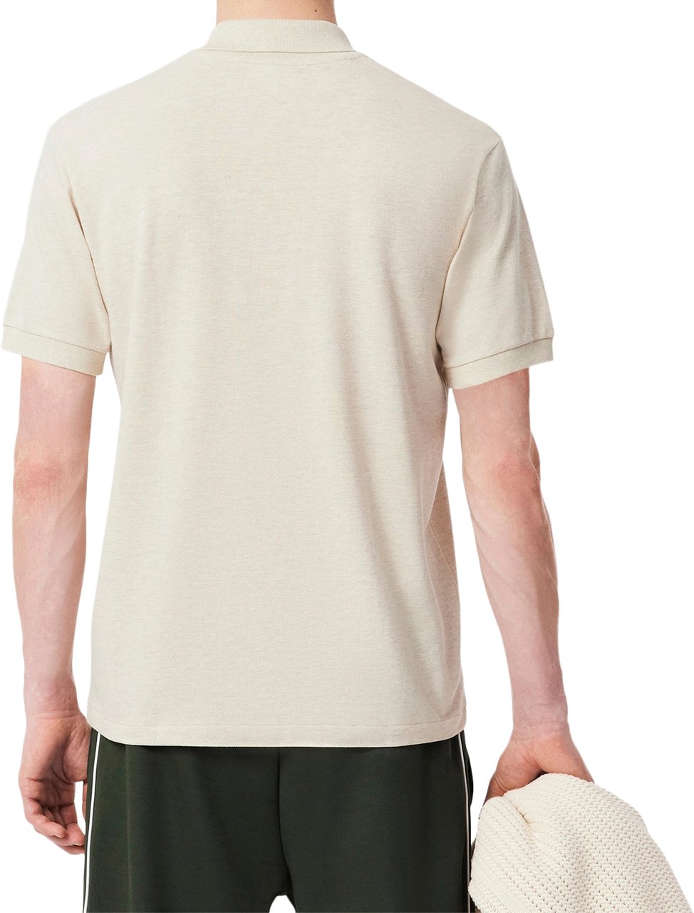 Lacoste polo beige chine Beige
