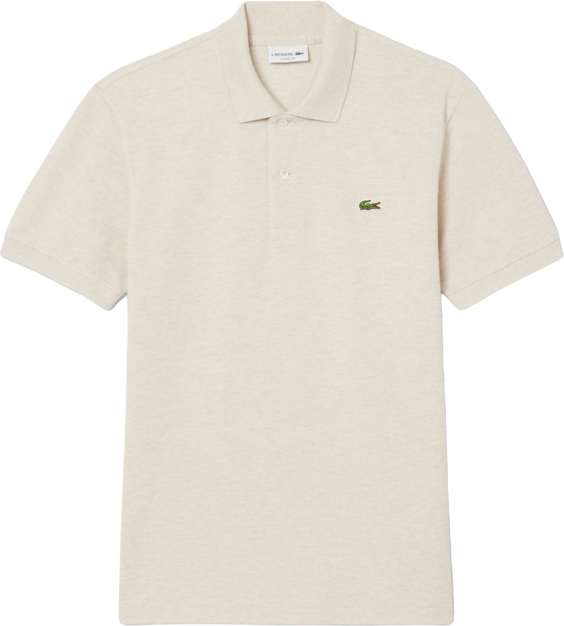 Lacoste polo beige chine Beige
