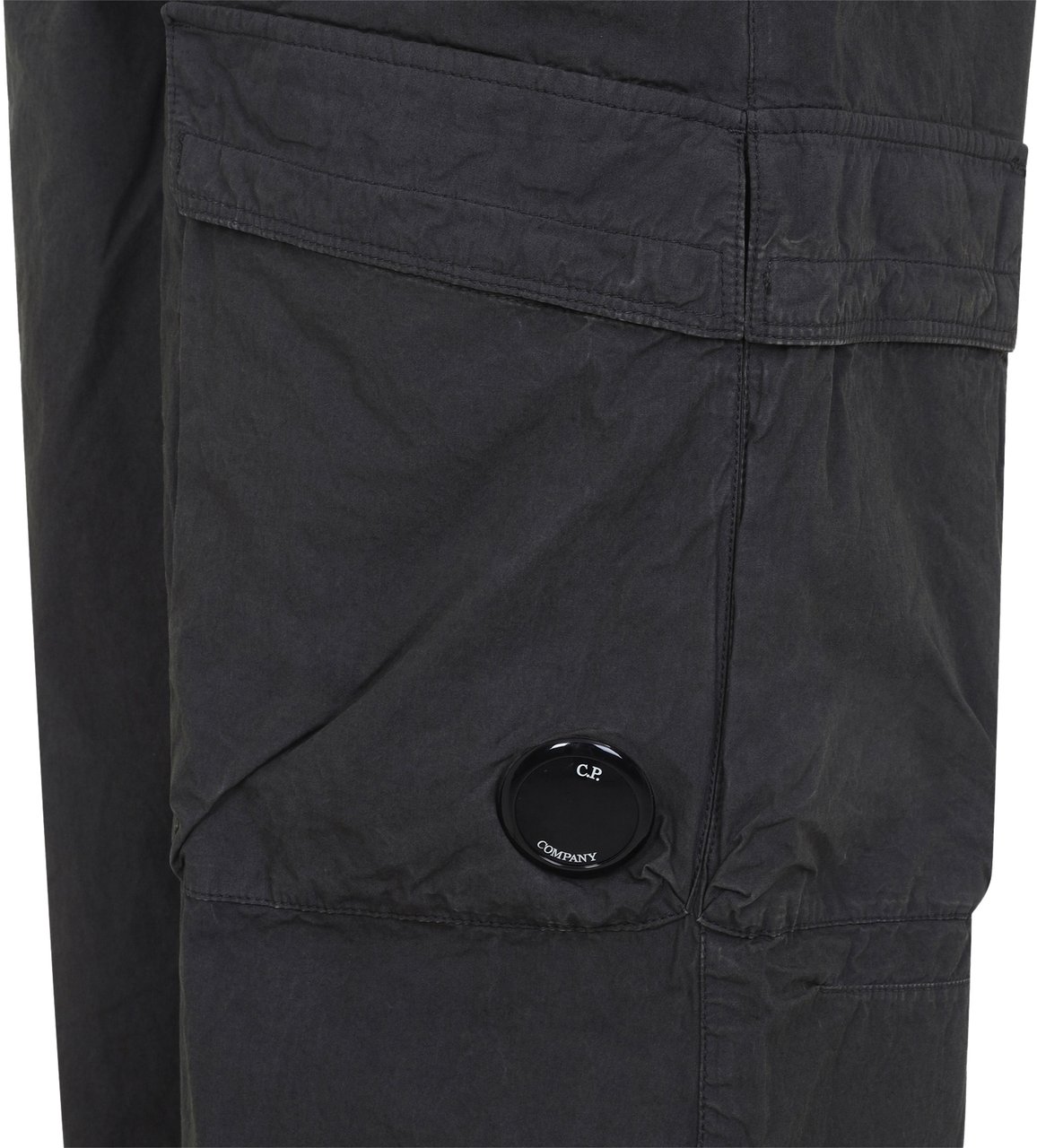 CP Company Pants Cargo Pant In Microreps Grigio Donkergrijs