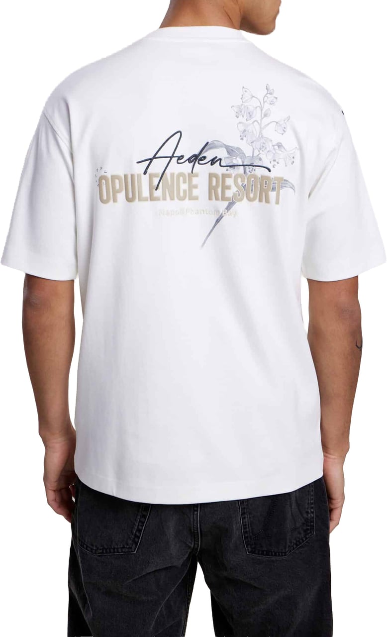 Aeden Orzian Tee Off-white Wit