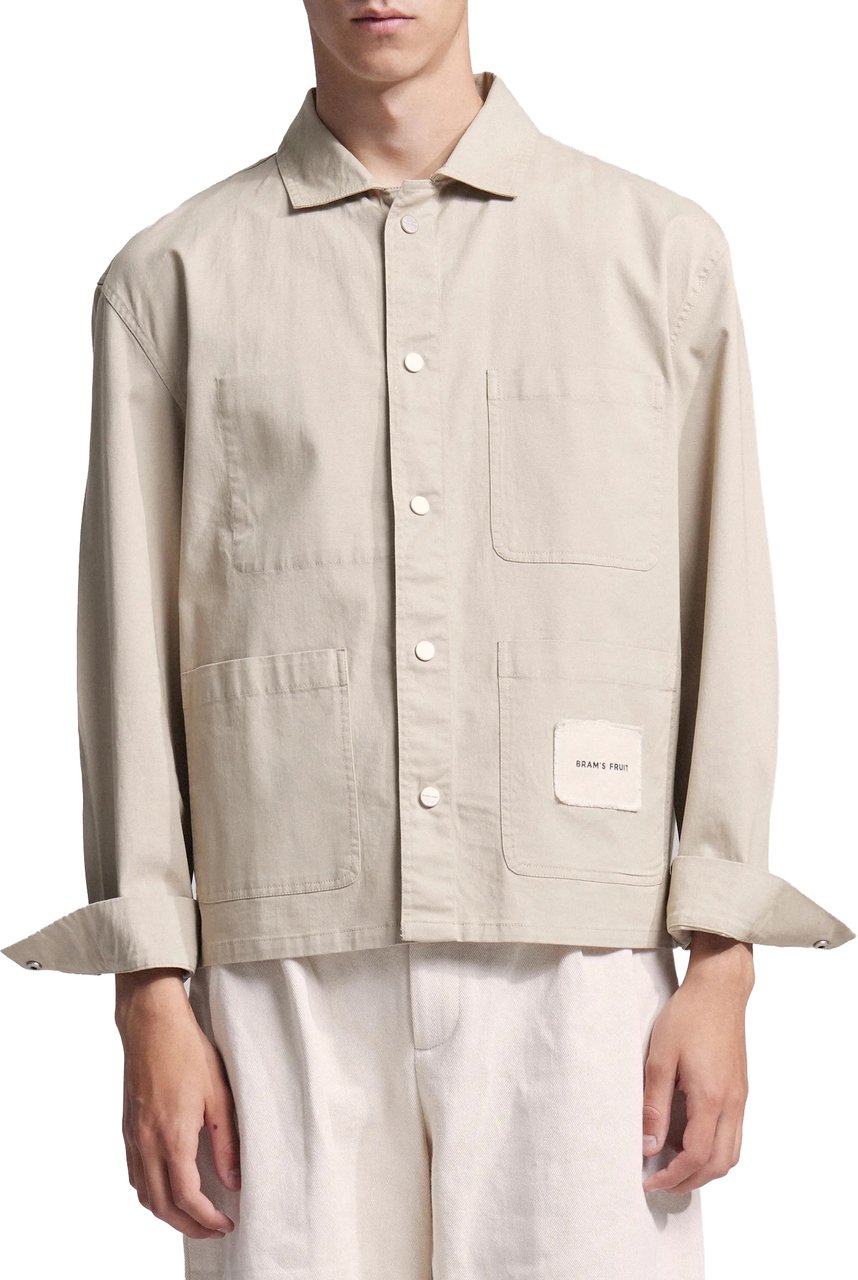 Bram's Fruit overshirt beige Beige