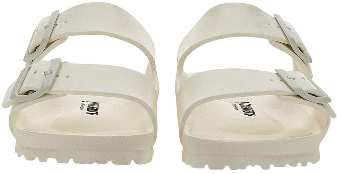 Birkenstock Flat Shoes White Wit