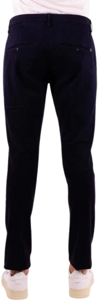 Dondup Slim fit pants 'Gaubert' Blauw