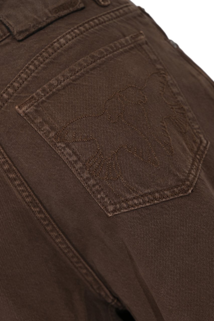 Pinko Trousers Brown Bruin
