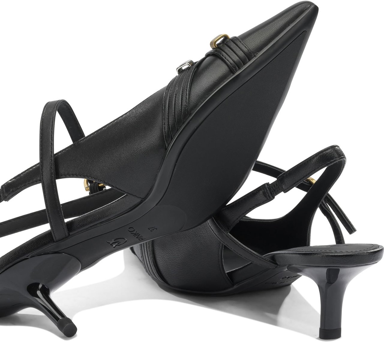 Pinko Heeled shoes Zwart