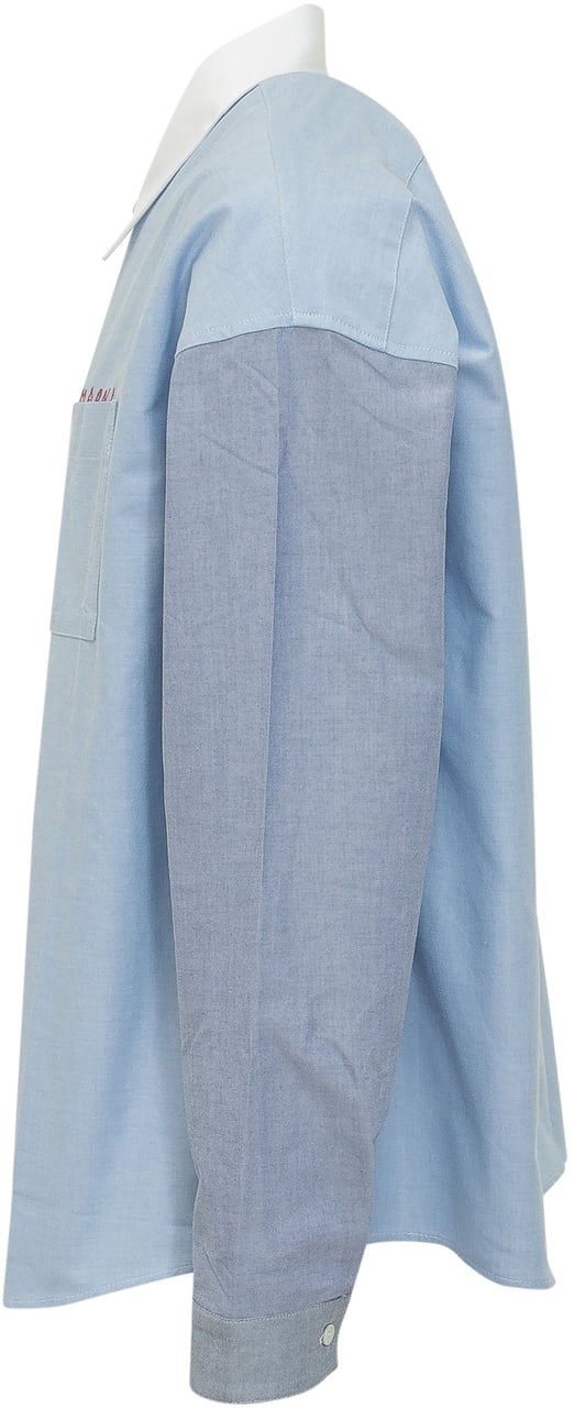 Marni Shirts Sapphire Lichtblauw
