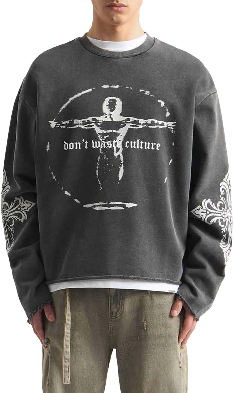Don't Waste Culture Xavira Sweater Zwart
