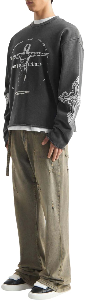 Don't Waste Culture Xavira Sweater Zwart