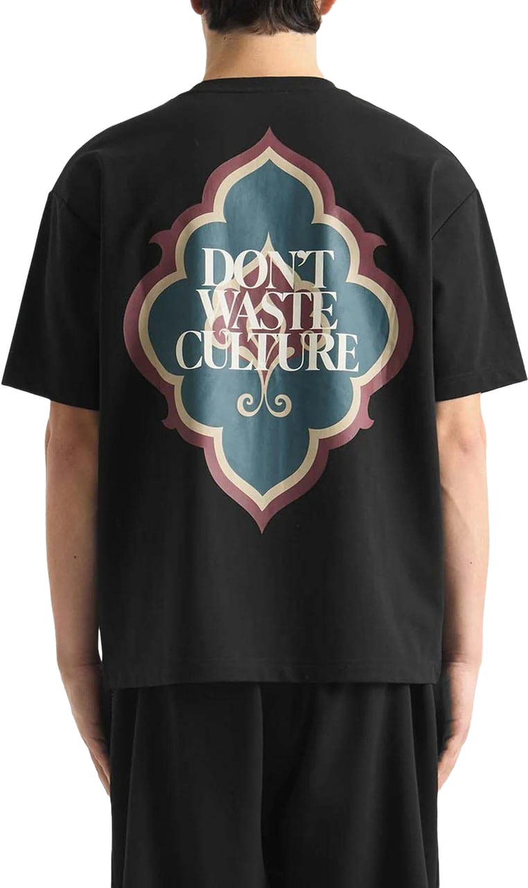 Don't Waste Culture Sokae T-shirt | Black Zwart
