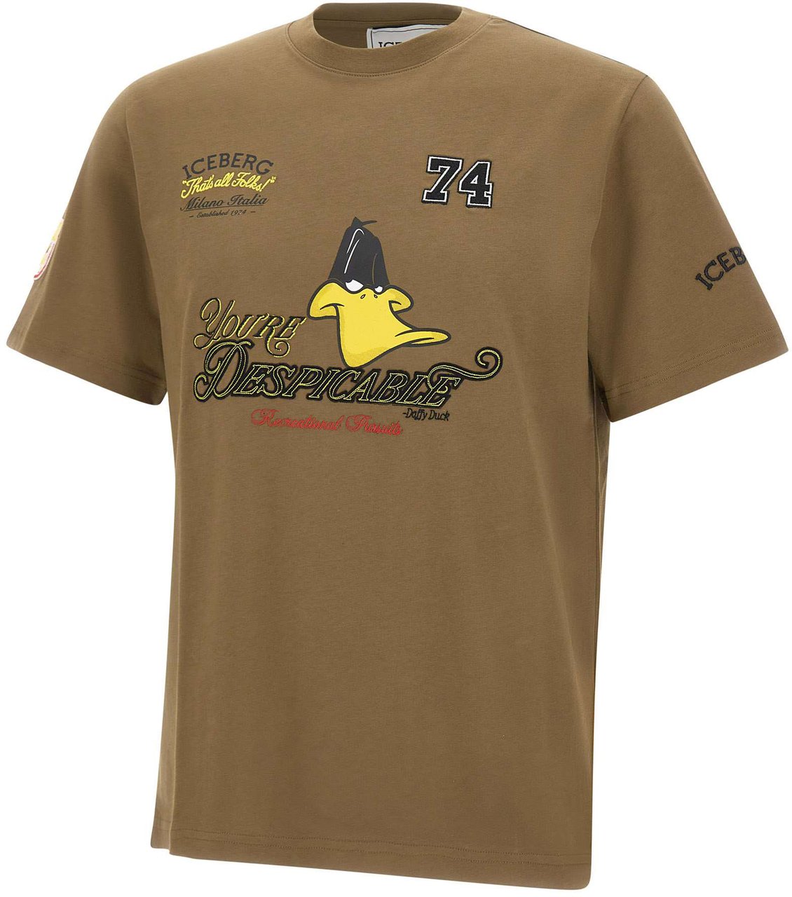 Iceberg T-Shirts And Polos Green Groen
