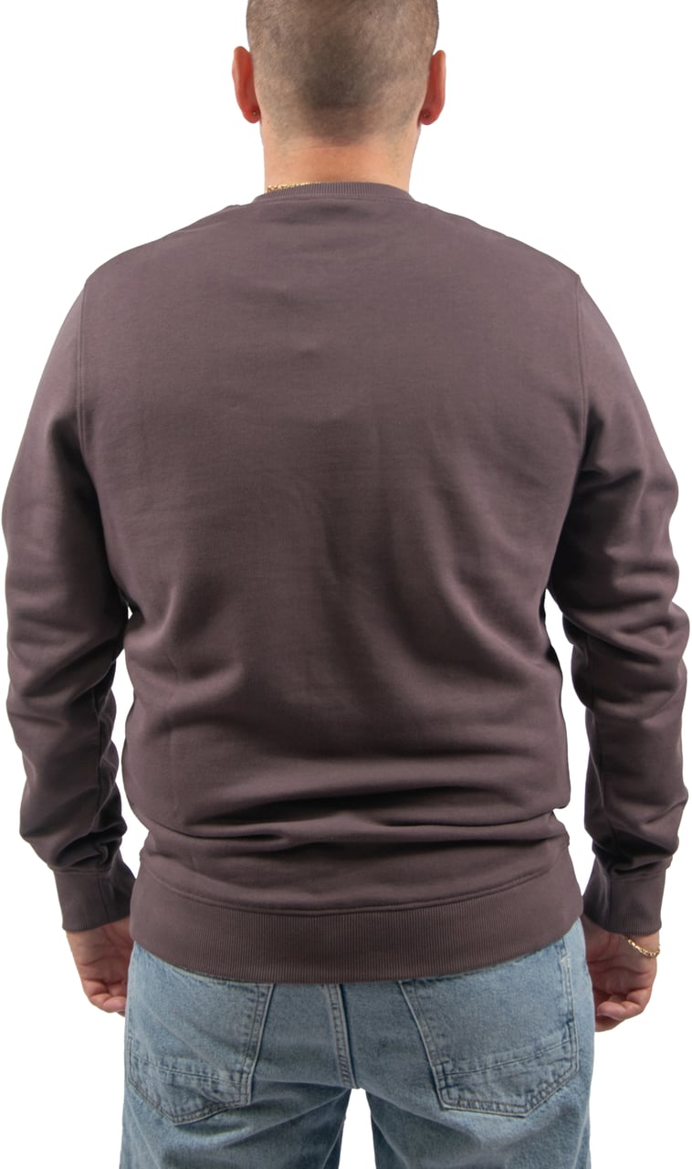 Lyle & Scott Crew Neck Sweater espresso bruin Bruin